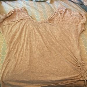 Maurice’s crochet back v neck top